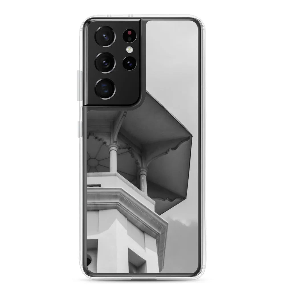 Hideaway Samsung Galaxy Case - Black And White - Samsung Galaxy S21 Ultra - Mobile Phone Cases - Aesthetic Art