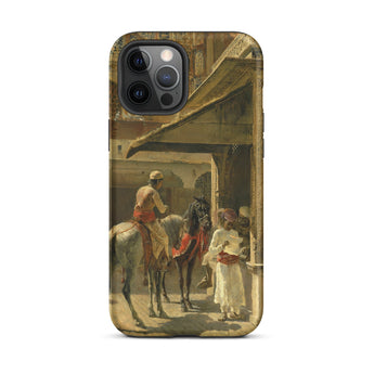 Hindu Merchants - Edwin Lord Weeks Iphone Case, 12 Pro Max / Matte, Phone Case Painting