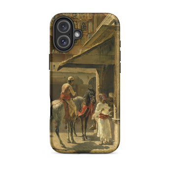Hindu Merchants - Edwin Lord Weeks Iphone Case, 16 Plus / Matte, Art-adorned Phone Case