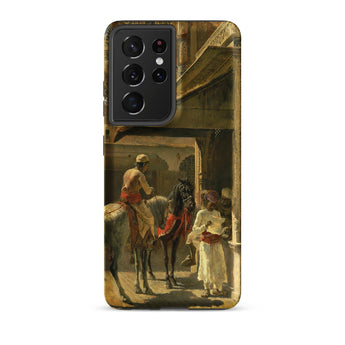 Hindu Merchants - Edwin Lord Weeks Phone Case, Samsung Galaxy S21 Ultra / Matte, Mobile Cases, Toby Leon