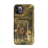 Hindu Merchants - Edwin Lord Weeks Phone Case Iphone 11 Pro Max / Matte Phone Case Painting Edwin Lord Weeks, Hindu Merchants, Weeks