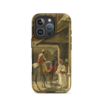 Hindu Merchants - Edwin Lord Weeks Phone Case Iphone 16 Pro / Matte Art-adorned Phone Case Edwin Lord Weeks, Hindu Merchants, Weeks