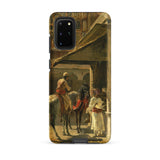 Hindu Merchants - Edwin Lord Weeks Samsung Case, Galaxy S20 Plus / Matte, Smartphone Case Ornate Historical Painting Design