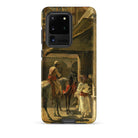 Hindu Merchants - Edwin Lord Weeks Samsung Case, Galaxy S20 Ultra / Matte, Phone Case Orientalist Painting Figures Horses Archway