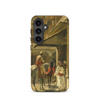 Hindu Merchants - Edwin Lord Weeks Samsung Case, Galaxy S24 / Matte, Phone Case Classical Painting Man Horseback