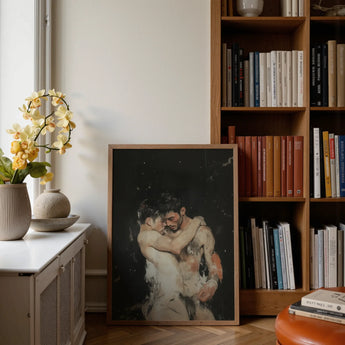Hold Tight - Stampa d'arte fantasy gay antica / Tela, Poster stampe e opere d'arte visiva, Toby Leon