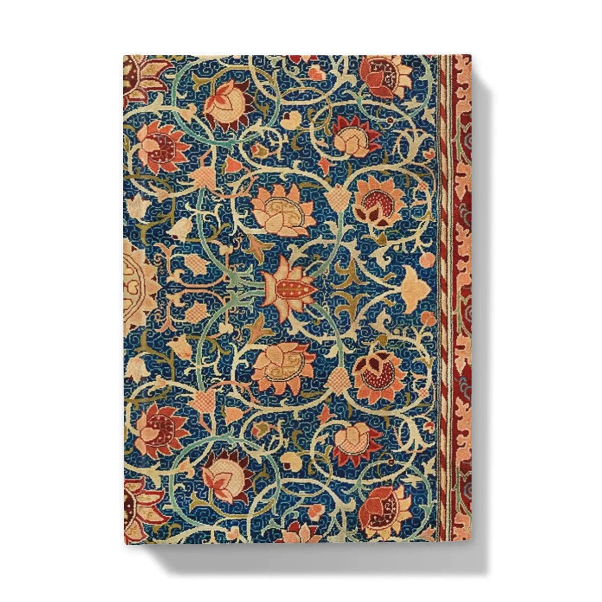 Holland Park Carpet By William Morris Hardback Journal - 5’x7’ / 5’ x 7’ - Lined Paper - Notebooks & Notepads