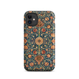 Holland Park Carpet - William Morris Iphone Case 11 / Matte Floral Patterned Phone Pattern, Morris’s Horticultural Splendor, Mobile Cases