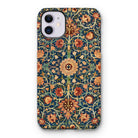 Holland Park Carpet - William Morris Iphone Case, 11 / Matte, Ornate Floral Patterned Phone Case Intricate Designs Blue