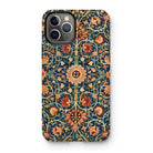 Holland Park Carpet - William Morris Iphone Case, 11 Pro / Matte, Ornate Floral Patterned Phone Case Iphone Triple-lens Camera
