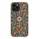 Holland Park Carpet - William Morris Iphone Case, 13 Pro Max / Matte, Ornate Floral Patterned Phone Case Intricate Designs Blue