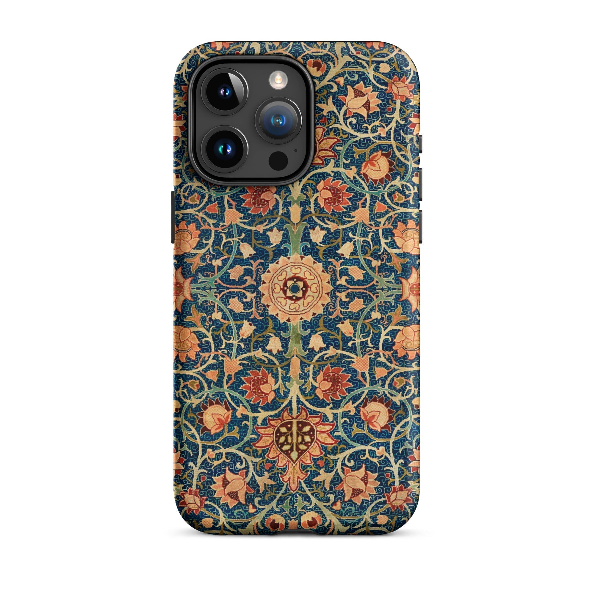 Holland Park Carpet William Morris Iphone Case, 15 Pro Max / Matte, Floral Patterned Phone Case