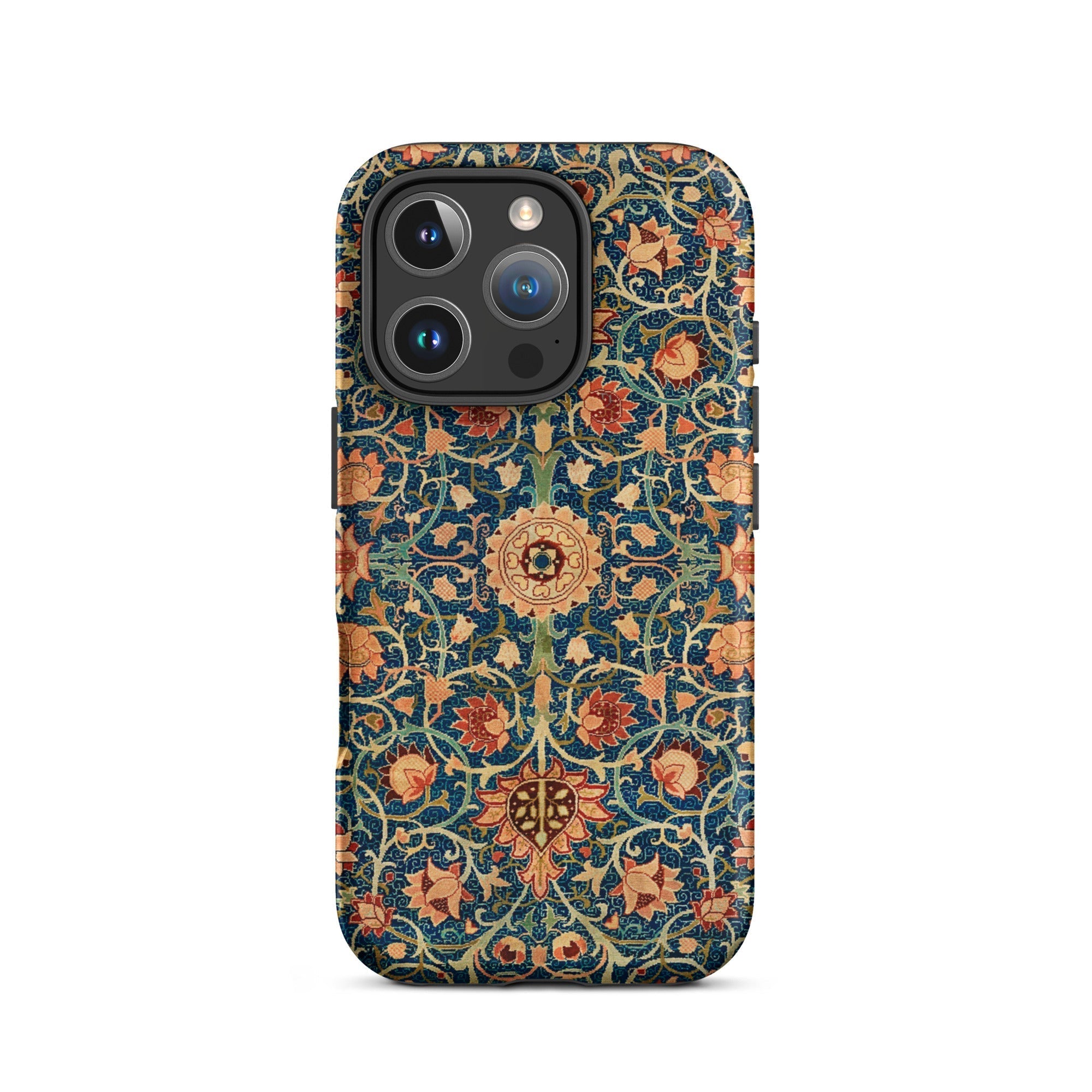 Holland Park Carpet William Morris Iphone Case, 16 Pro / Matte, Floral Patterned Phone Case