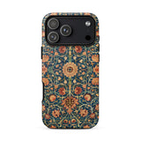 Holland Park Carpet - William Morris Iphone Case 17 Pro Max / Matte Iphone 12 Pro Max Case Floral Pattern Dark William Morris Pattern,