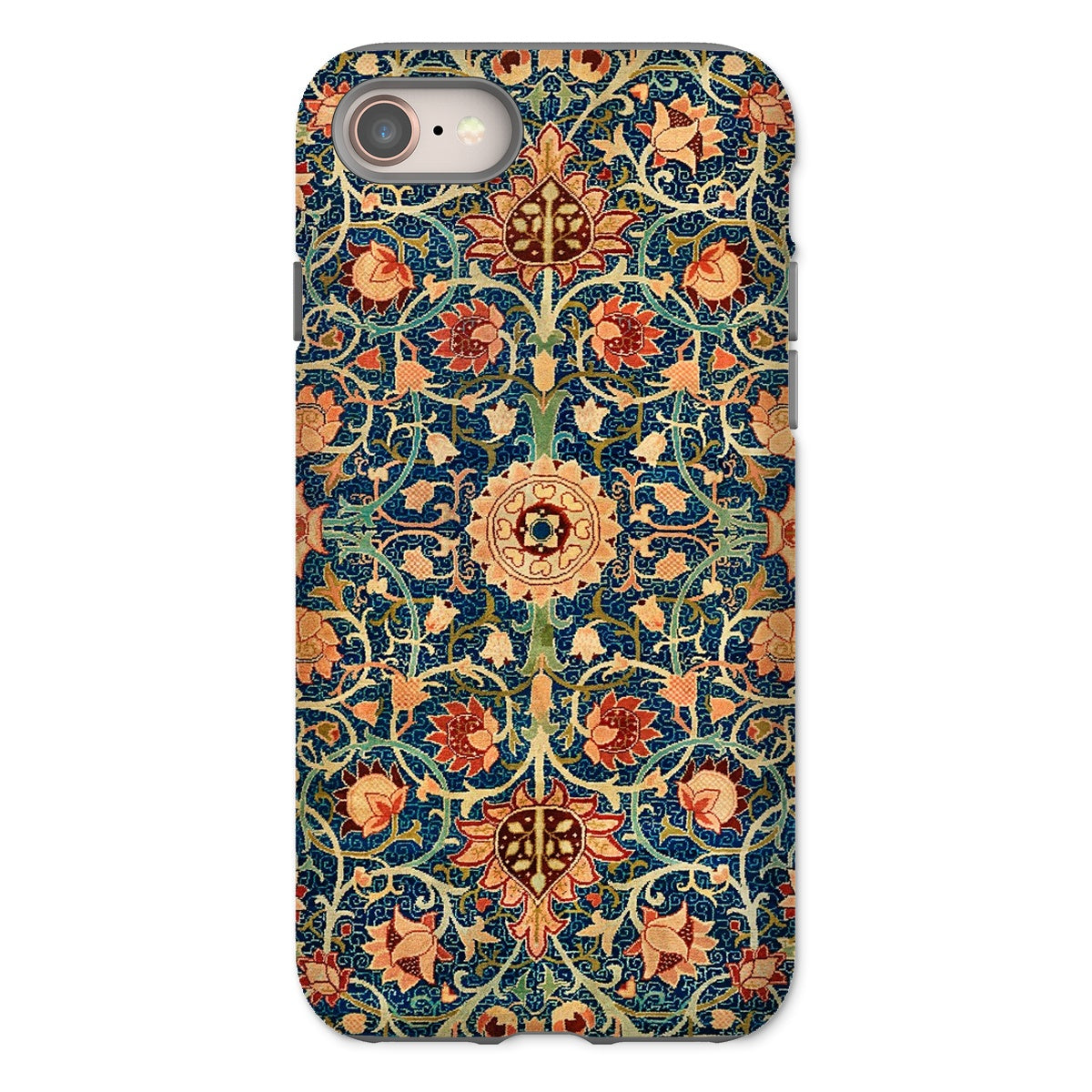 Holland Park Carpet William Morris Iphone Case, 8 / Matte, Ornate Floral Patterned Phone Case Intricate Islamic Style Design