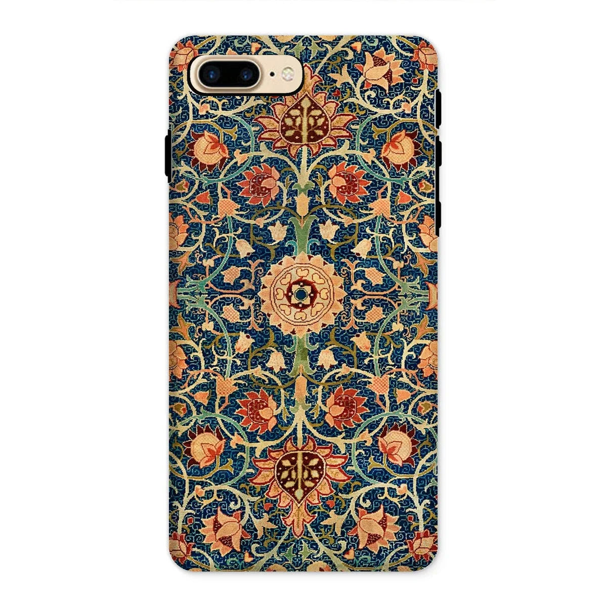 Holland Park Carpet - William Morris Iphone Case, 8 Plus / Matte, Ornate Floral Patterned Phone Case Intricate Middle Eastern