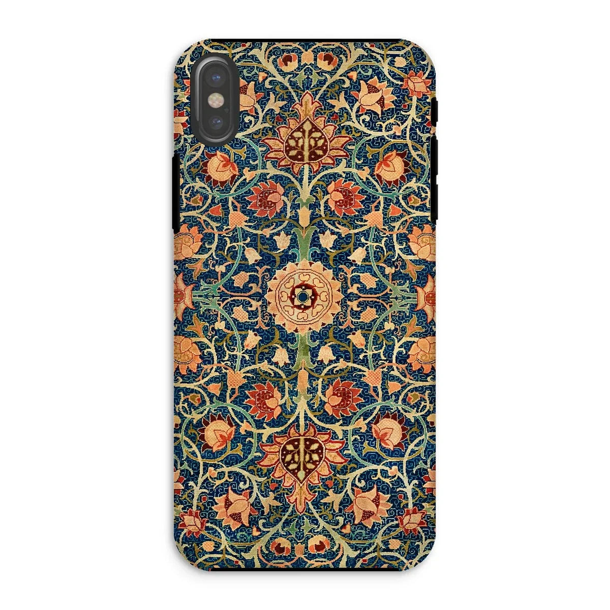 Holland Park Carpet - William Morris Iphone Case, Xs / Matte, Ornate Phone Case Intricate Floral Geometric Pattern Rich
