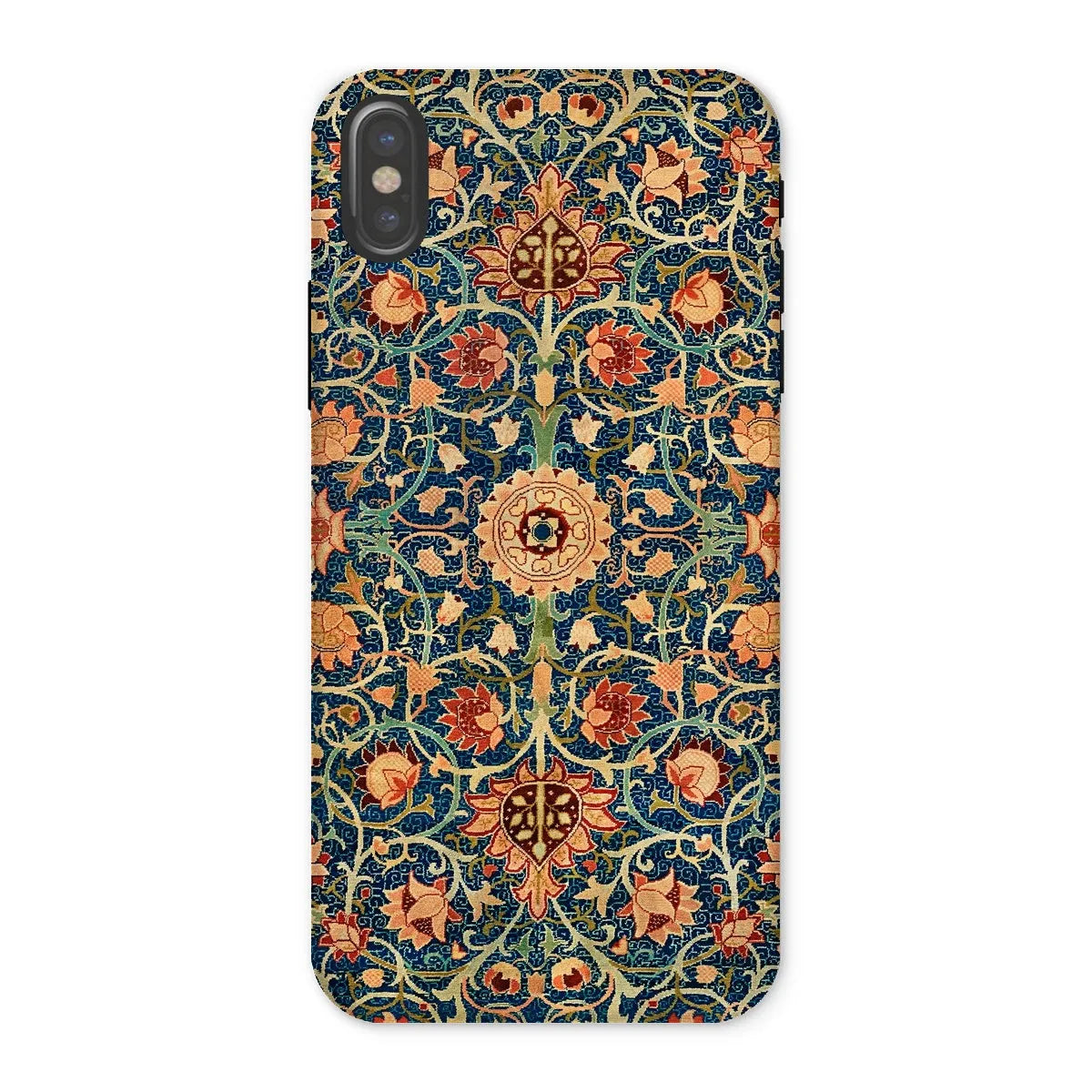 Holland Park Carpet - William Morris Pattern Art Phone Case - Iphone x / Matte - Mobile Phone Cases - Aesthetic Art
