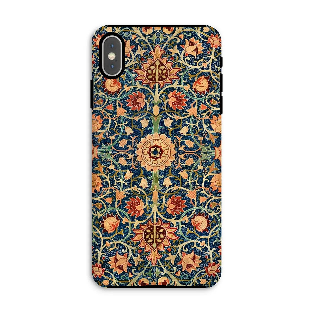 Holland Park Carpet - William Morris Pattern Art Phone Case - Iphone Xs Max / Matte - Mobile Phone Cases - Aesthetic Art