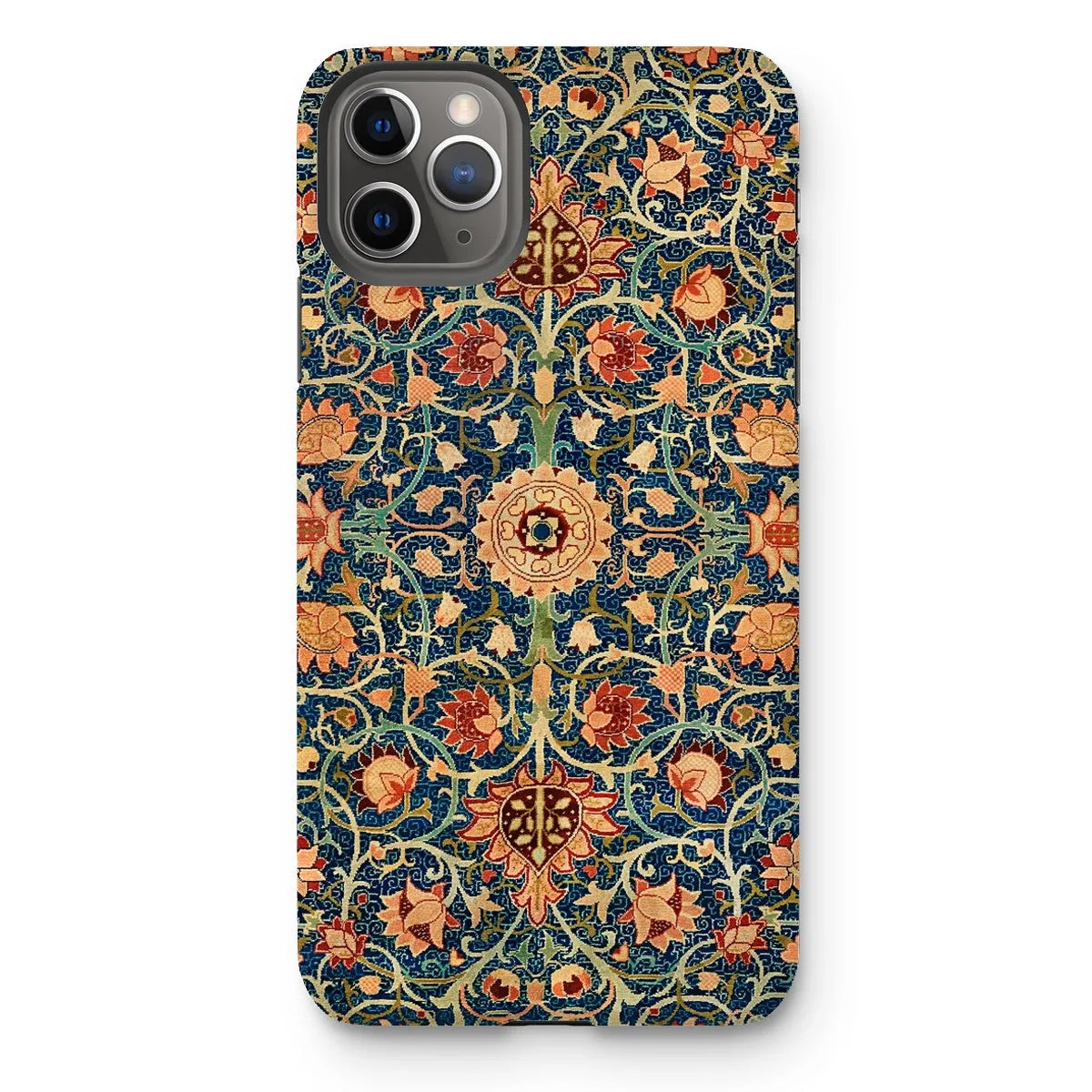 Holland Park Carpet - William Morris Pattern Art Phone Case - Iphone 11 Pro Max / Matte - Mobile Phone Cases