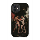 Holy Hell - Neoclassical Gay Mythology Iphone Case, 12 Mini / Matte, Phone Case Classical Painting