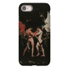 Holy Hell - Neoclassical Gay Mythology Iphone Case, 8 / Matte, Phone Case Painting Two Nude Men
