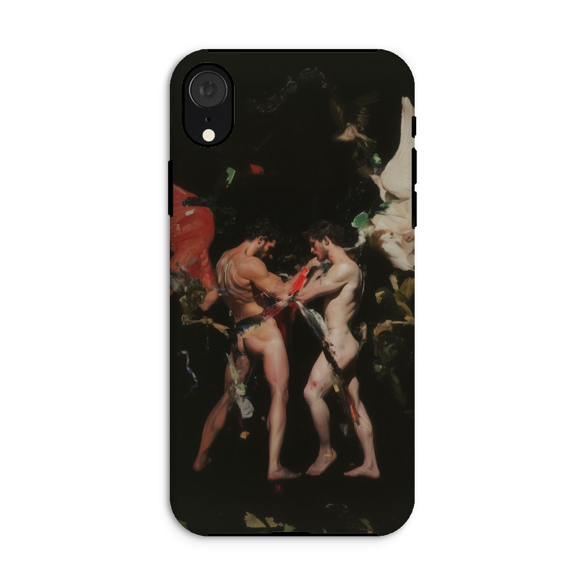 Holy Hell - Neoclassical Gay Mythology Iphone Case, Xr / Matte, Phone Case Classical Painting