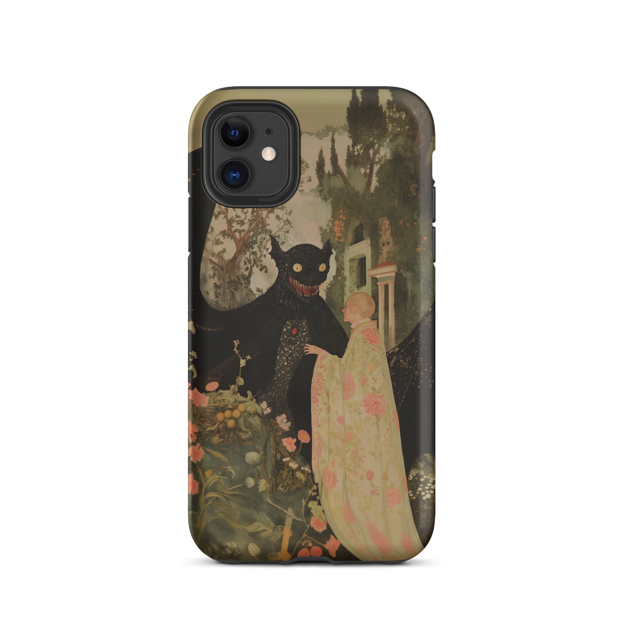 Home Sweet Creepy Cute Demon Art Iphone Case, 11 / Matte, Artistic Phone Case