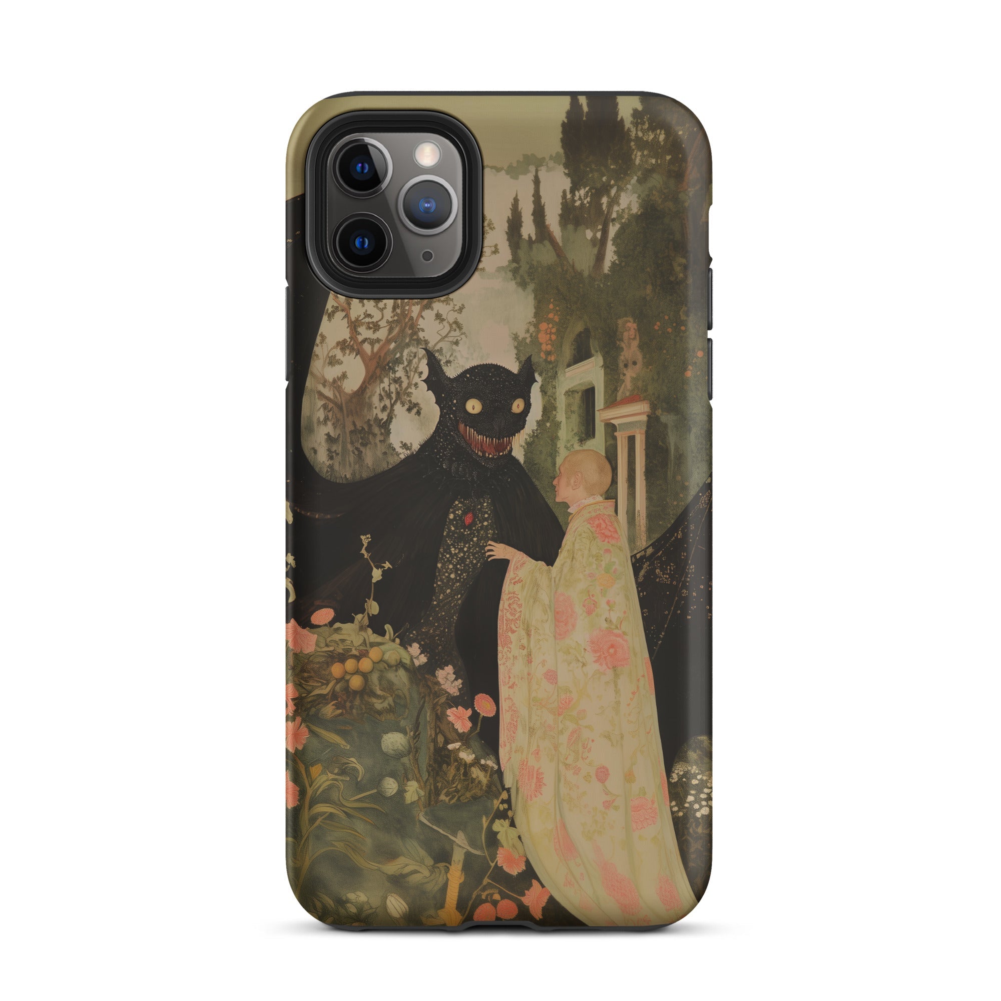Home Sweet Creepy Cute Demon Art Iphone Case, 11 Pro Max / Matte, Iphone Case Dark Fantasy Art Print