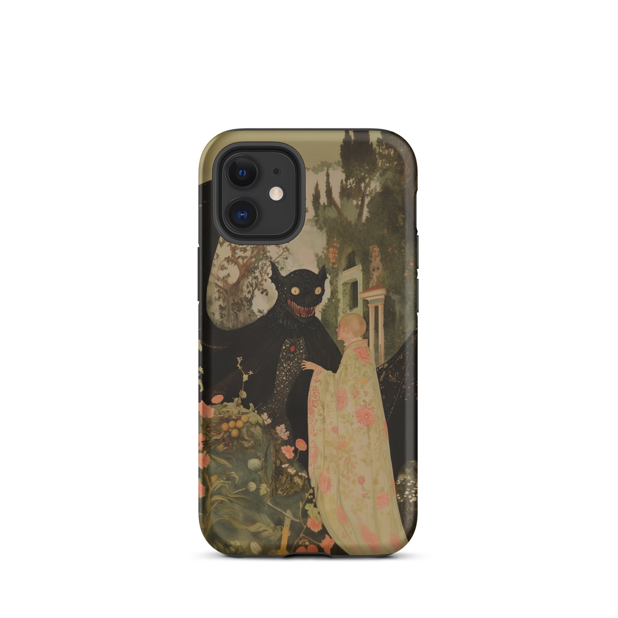 Home Sweet Creepy Cute Demon Art Iphone Case, 12 Mini / Matte, Phone Case Prince Devil Artwork