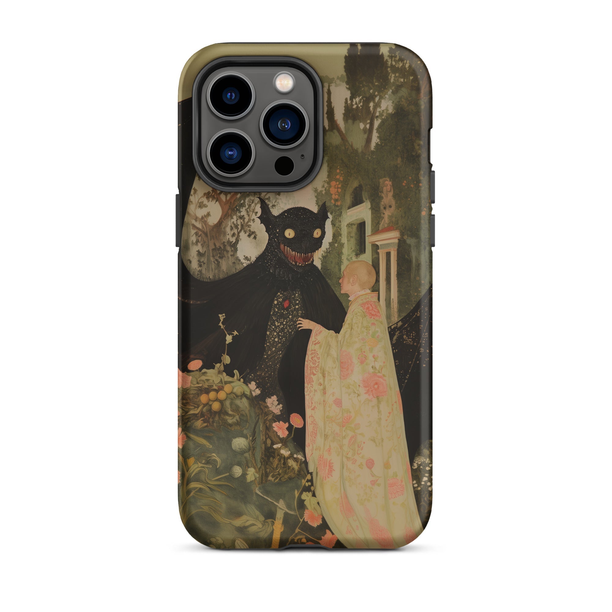 Home Sweet Creepy Cute Demon Art Iphone Case, 14 Pro Max / Matte, Iphone Case Monster Woman Design