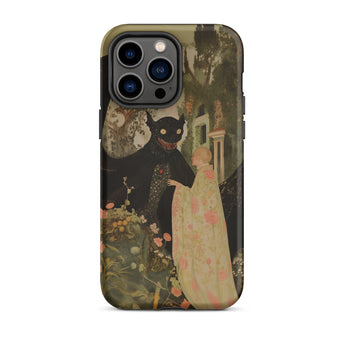 Home Sweet - Creepy Cute Demon Art Iphone Case, 14 Pro Max / Matte, Iphone Case Monster Woman Design
