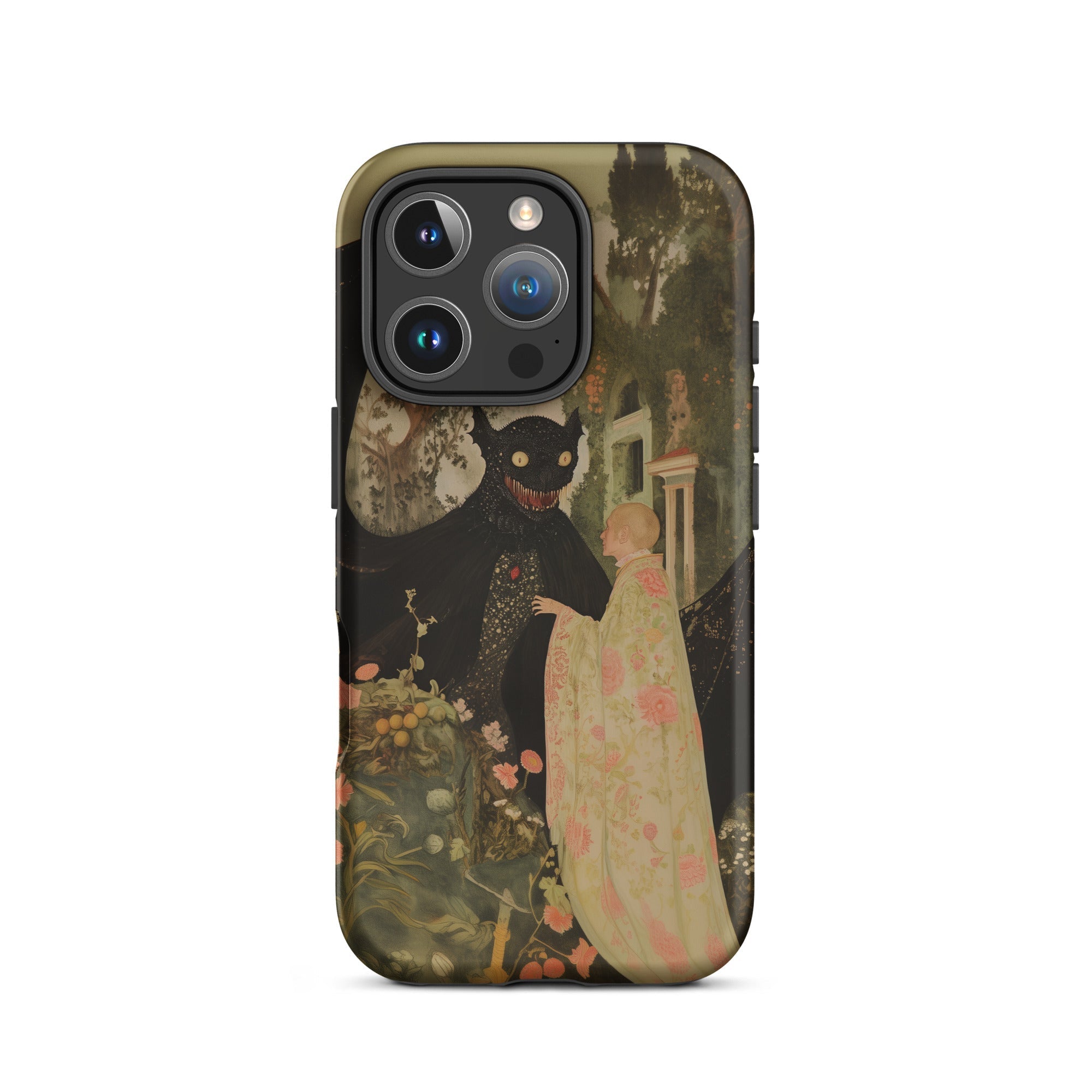 Home Sweet Creepy Cute Demon Art Iphone Case, 16 Pro / Matte, Phone Case Night Death Artwork
