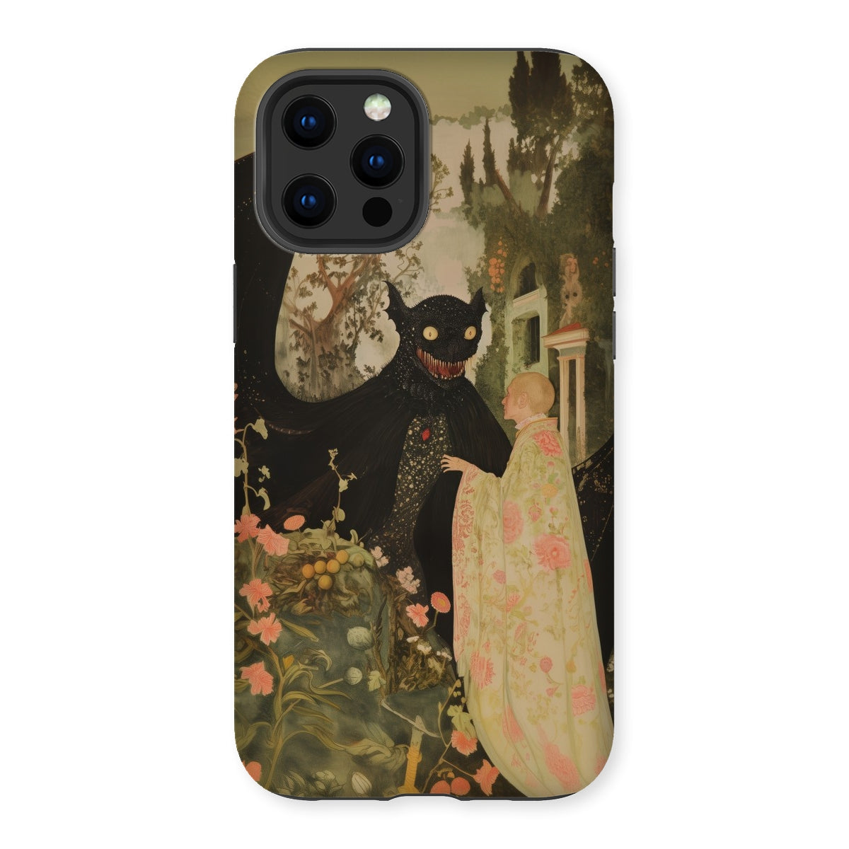 Home Sweet - Creepy Cute Demon Art Iphone Case - 12 Pro Max / Matte