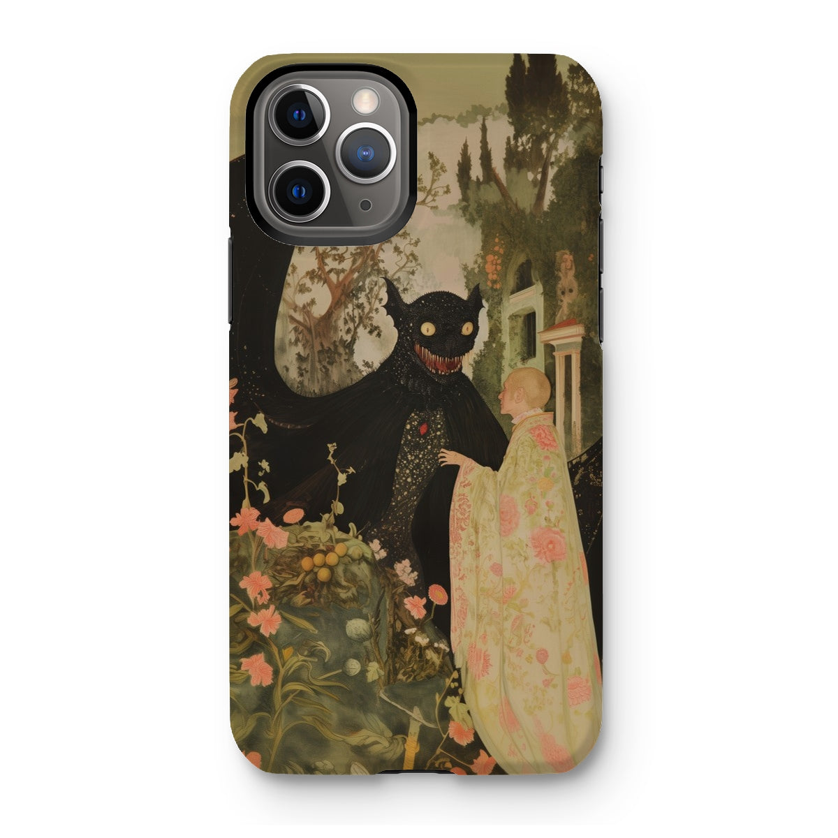 Home Sweet - Creepy Cute Demon Art Iphone Case - 11 Pro / Matte