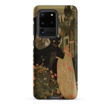 Home Sweet - Creepy Cute Demon Art Phone Case Samsung Galaxy S20 Ultra / Matte Phone Case Dark Gothic Illustration Child Floral-patterned