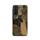 Home Sweet Creepy Cute Demon Art Samsung Case, Galaxy S21 / Matte, Black Phone Case Whimsical Dark Art Illustration Horned
