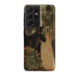 Home Sweet - Creepy Cute Demon Art Samsung Case, Galaxy S21 Ultra / Matte, Black Smartphone Case Dark Fantasy Art Print