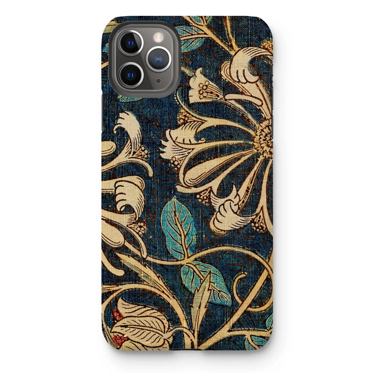 Honeysuckle 3 - Floral Aesthetic Phone Case - William Morris - Iphone 11 Pro Max / Matte - Mobile Phone Cases