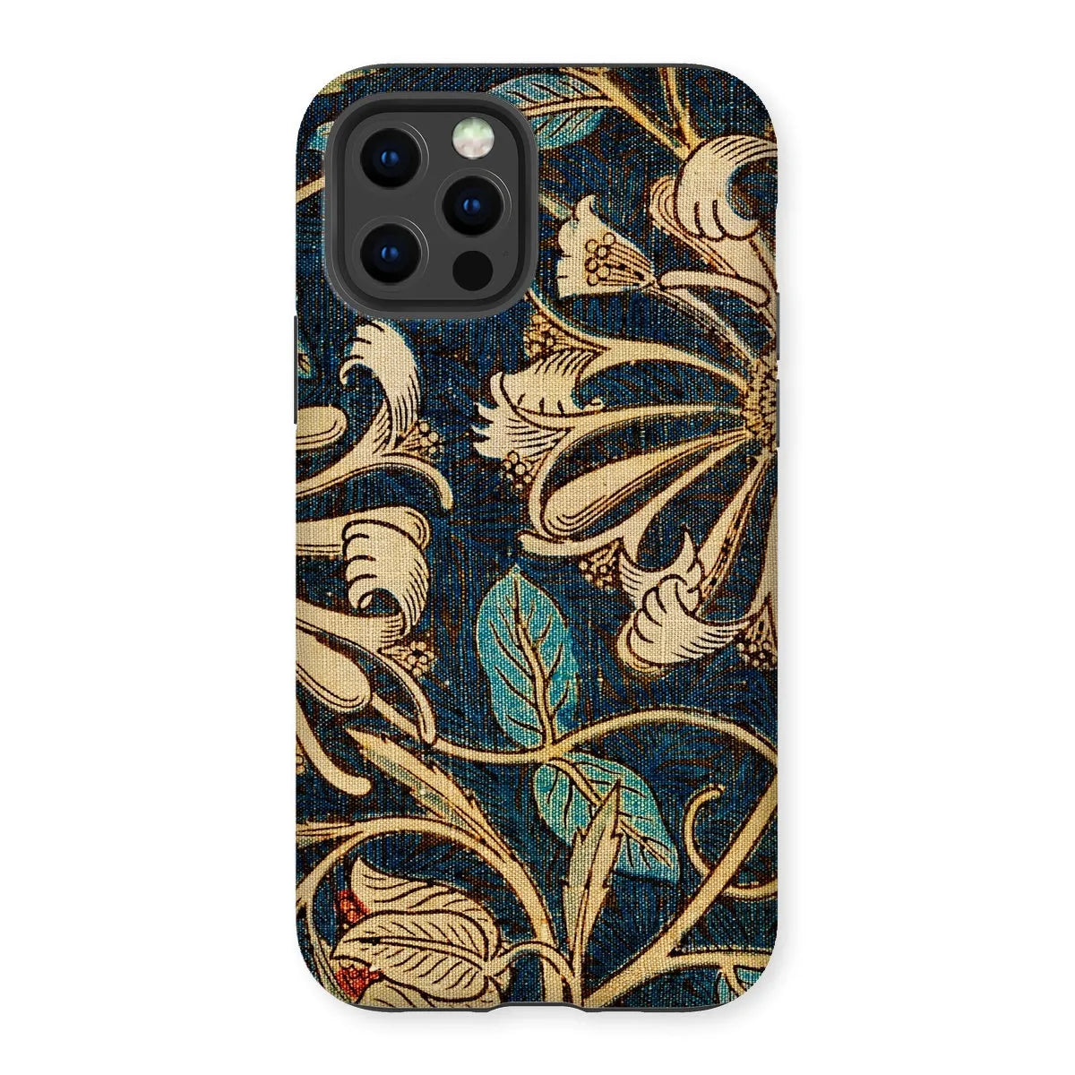 Honeysuckle 3 - Floral Aesthetic Phone Case - William Morris - Iphone 12 Pro / Matte - Mobile Phone Cases - Aesthetic