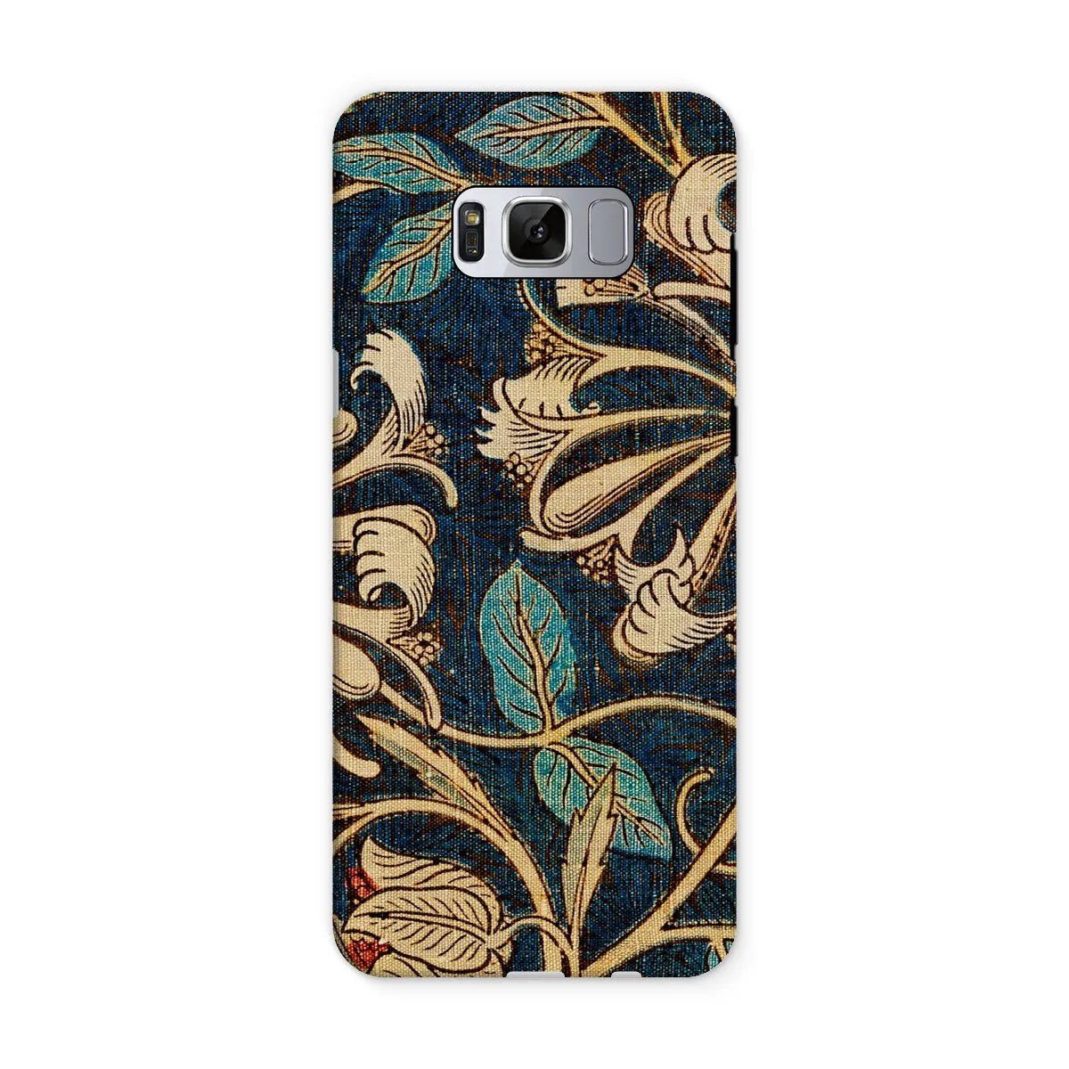 Honeysuckle 3 - Floral Aesthetic Phone Case - William Morris - Samsung Galaxy S8 / Matte - Mobile Phone Cases