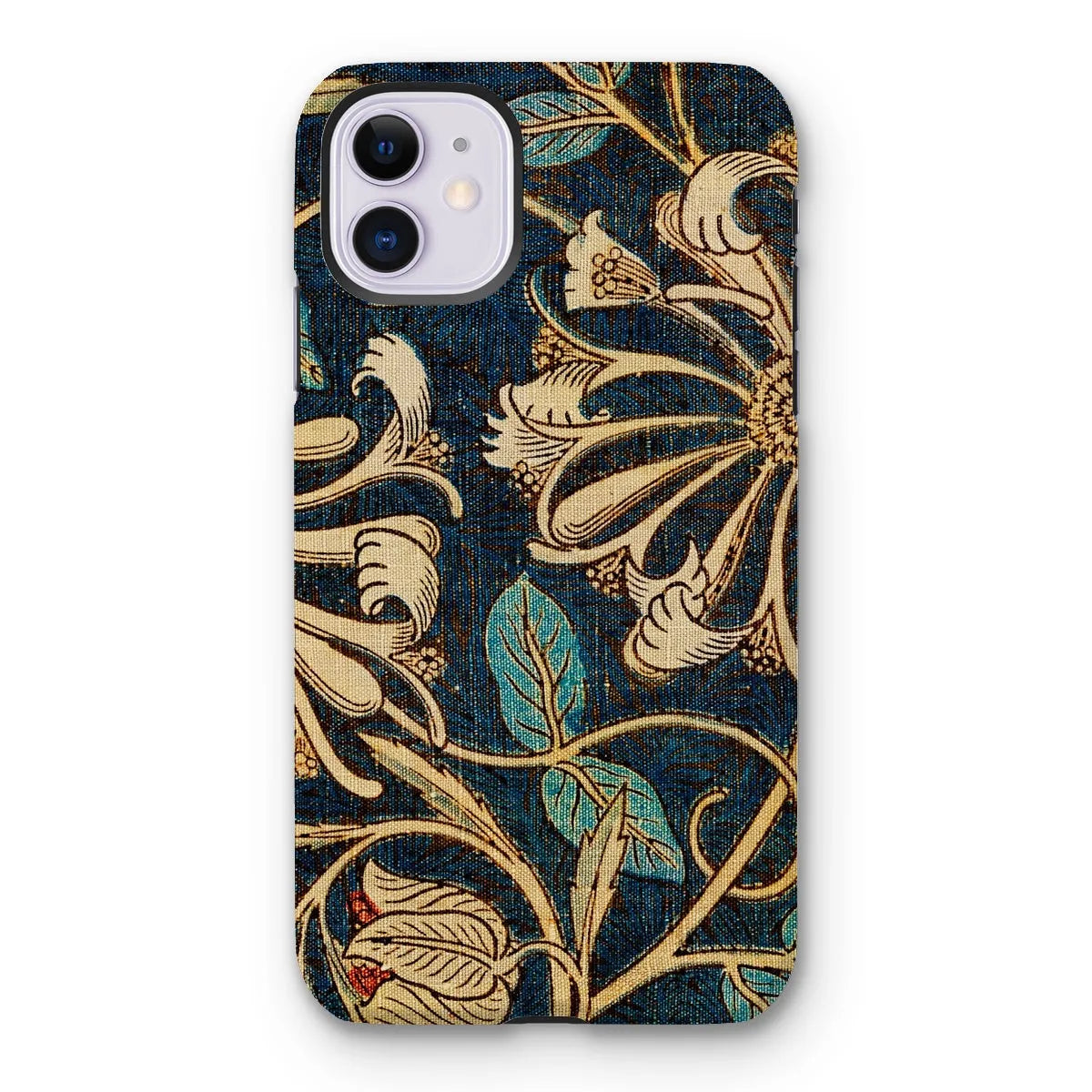 Honeysuckle 3 - Floral Aesthetic Phone Case - William Morris - Iphone 11 / Matte - Mobile Phone Cases - Aesthetic Art