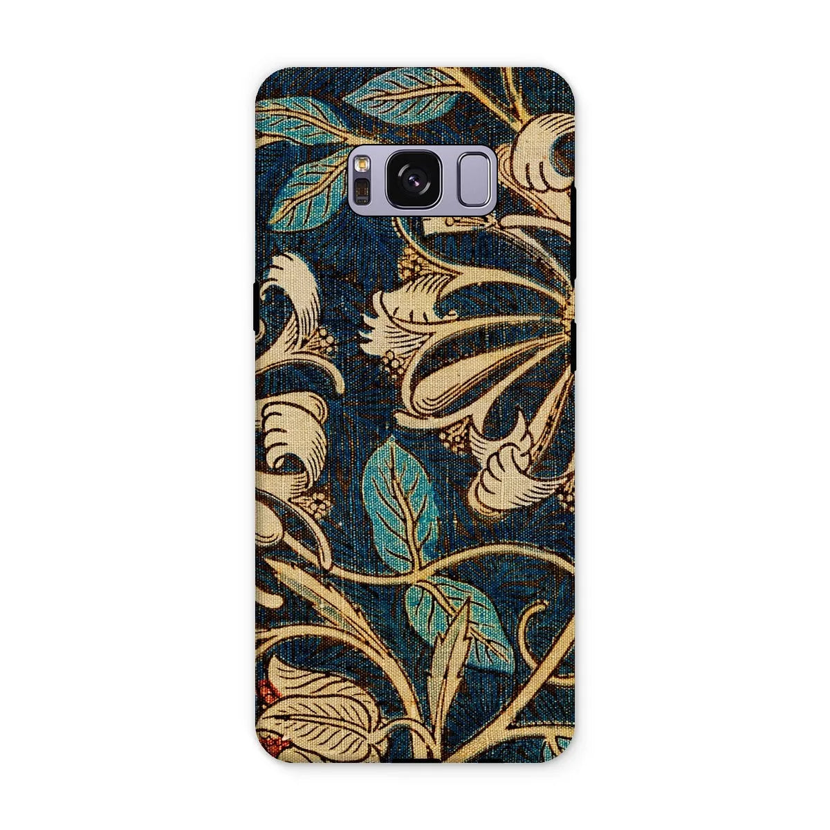 Honeysuckle 3 - Floral Aesthetic Phone Case - William Morris - Samsung Galaxy S8 Plus / Matte - Mobile Phone Cases