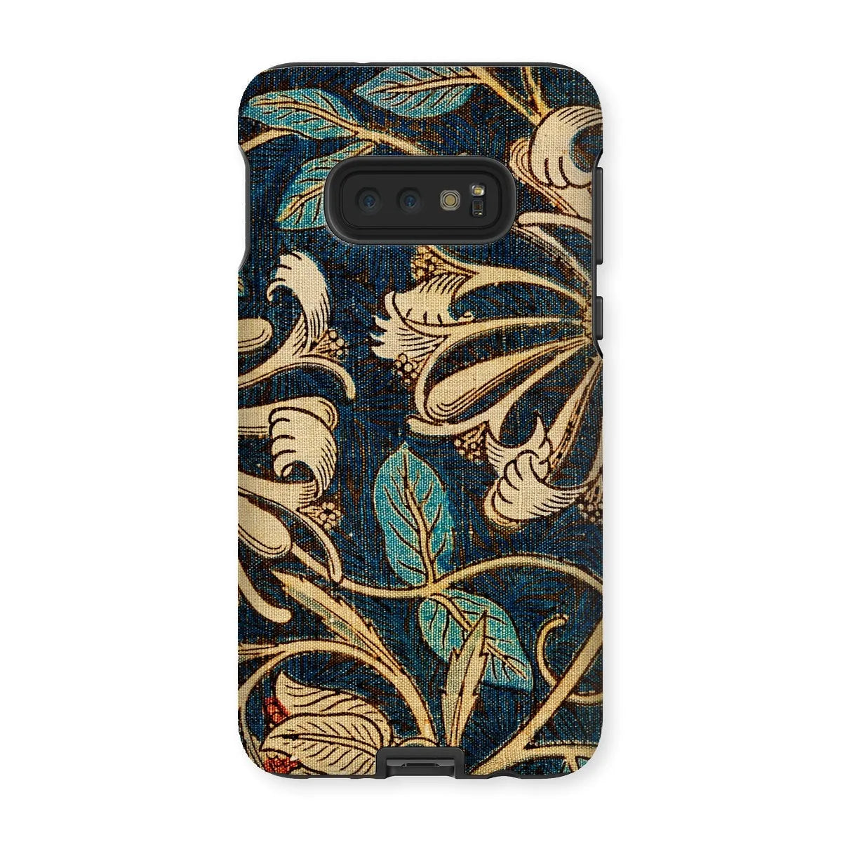 Honeysuckle 3 - Floral Aesthetic Phone Case - William Morris - Samsung Galaxy S10e / Matte - Mobile Phone Cases