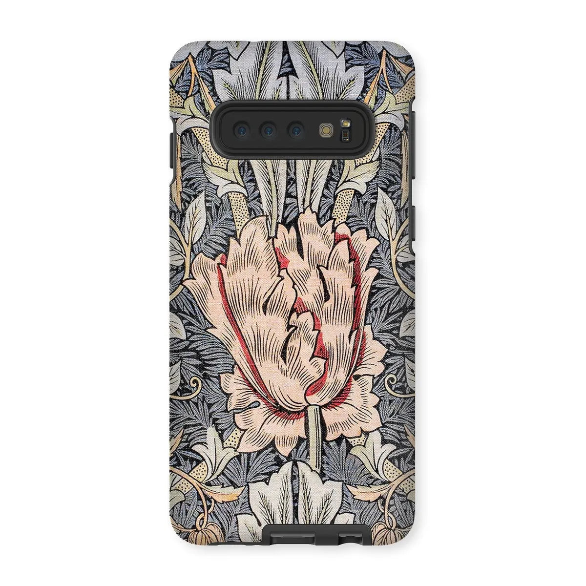 Honeysuckle Arts And Crafts Movement Phone Case - William Morris - Samsung Galaxy S10 / Matte - Mobile Phone Cases