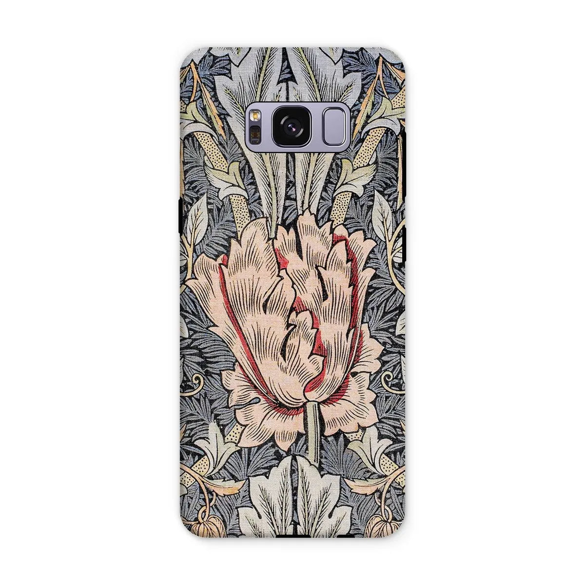 Honeysuckle Arts And Crafts Movement Phone Case - William Morris - Samsung Galaxy S8 Plus / Matte - Mobile Phone Cases