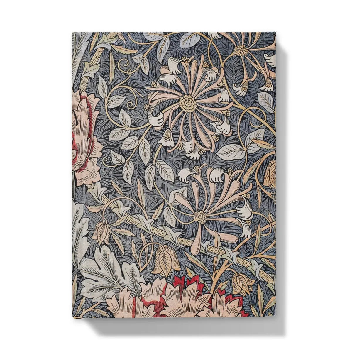 Honeysuckle - William Morris Decorative Floral Art Journal - 5’x7’ / 5’ x 7’ - Lined Paper - Notebooks &