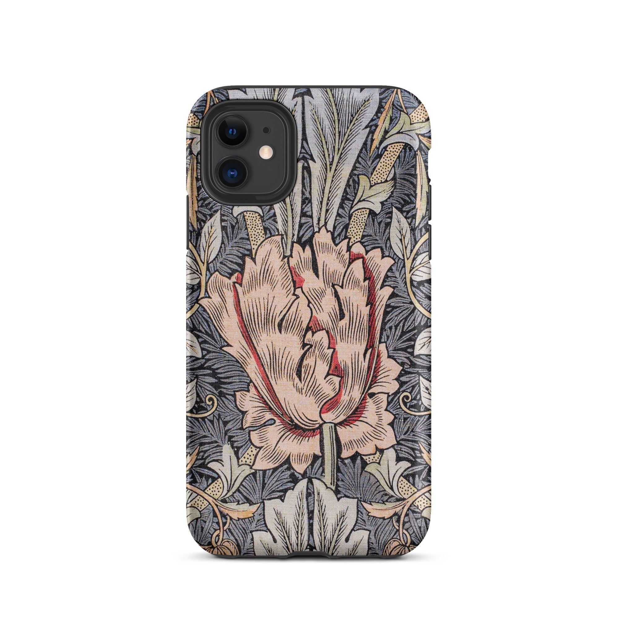 Honeysuckle - William Morris Floral Art Iphone Case, 11 / Matte, Floral Patterned Phone Case