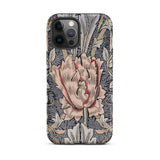 Honeysuckle - William Morris Floral Art Iphone Case 12 Pro Max / Matte Patterned Phone Morris’s Botanical Reverie, Decorative, Iconic