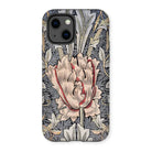 Honeysuckle - William Morris Floral Art Iphone Case, 13 / Matte, Decorative Phone Case Intricate Floral Pattern Prominent Tulip-like